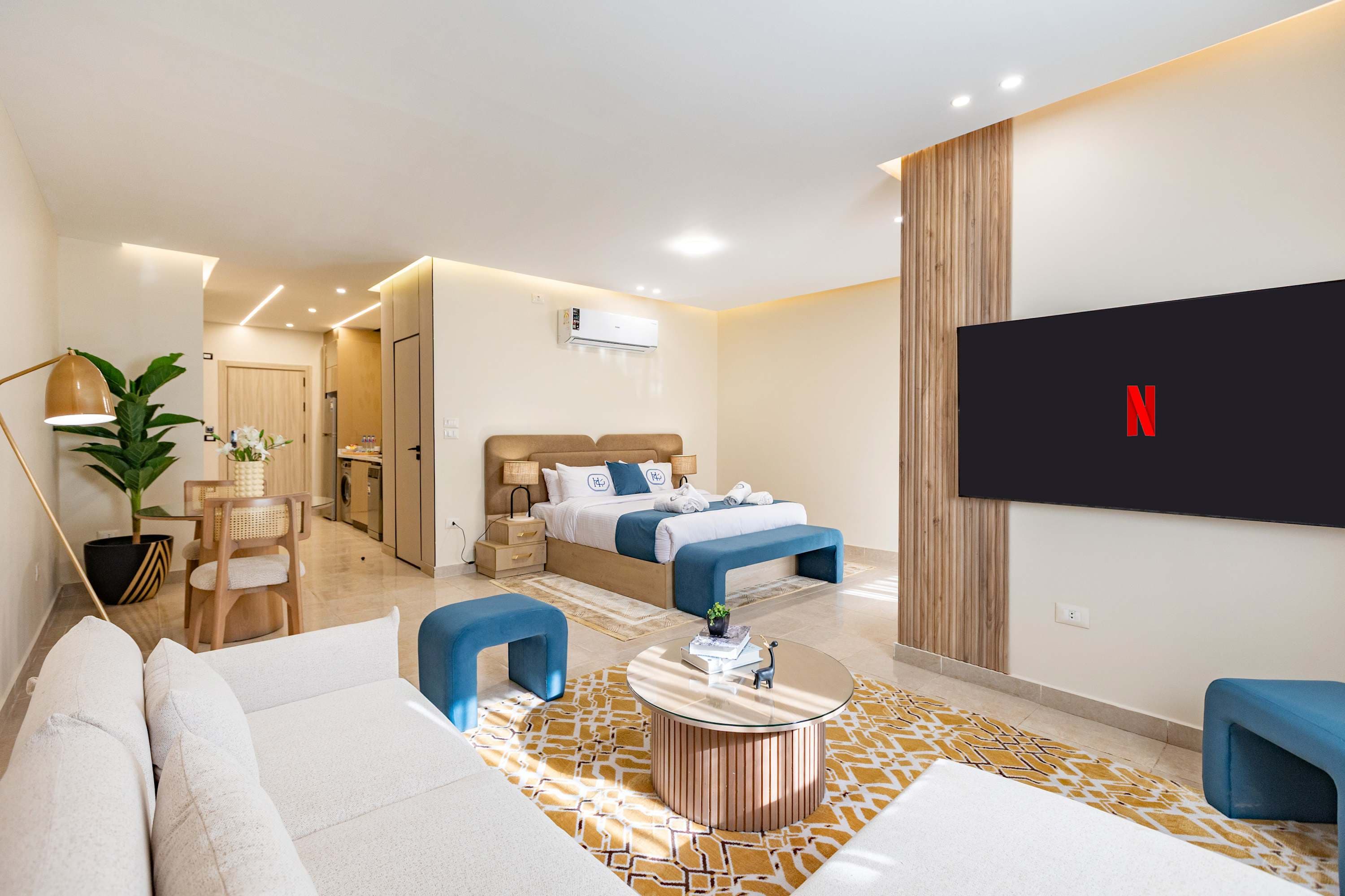 Modern Studio with 24/7 Service | Beit Hady